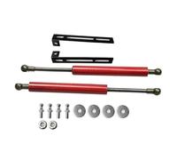 Per Citroen DS3 2009-2016 Cofano Anteriore Montanti Asta Supporto Sollevamento Ammortizzatore Idraulico Pistoni Modifica Molla Gas(Red carbon fiber)