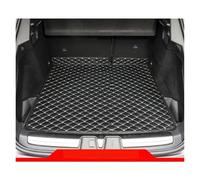 Per Citroen DS7 2018-2025 Tappetino Principale Per Bagagliaio Di Un'auto Personalizzato Impermeabile Antigraffio Protegge La Copertura Tappetino per Bagagliaio baule(Beige nero)