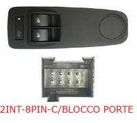 For Peugeot Boxer 07.2006>Pulsantiera Alzacristalli Porta Anter Sx Retr.Man 8Pin