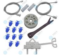 Per Citroen Nemo Set Riparazione Alzacristalli Flessibile Freno - Frontale SX Vl