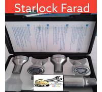 Per Citroen Ax Kit Bulloni Antifurto Starlock Farad per Cerchi in Lega