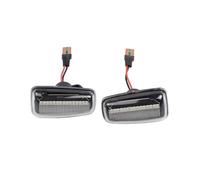 Per Citroen XM ZX Break Xsara Xantia Lampeggianti Indicatori Direzione Per Auto Luci Di Posizione Laterali LED Laterali indicatori direzione(Dynamic Crystal Type)
