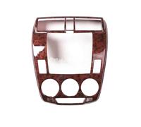 Per City 2008-2012 Con Guida A Sinistra Copertura Per Cruscotto Cornice Console Centrale Accessori Interni WEFOLCC(Agate look)