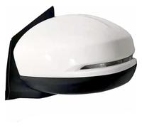 Per City GM6 2015-2018 Gruppo Specchietti Retrovisori Esterni Auto Laterali Posteriori Retrovisori Completi(White-Left(Side),With Light)