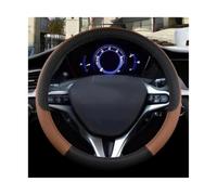 Per Civic 2004 2005 2006 2007 2008 2009 2010 2011 2012 2013 2014 2015 Coprivolante Auto In Ecopelle PU Da 38 Cm(Marrone)