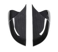 Per Civic 2016-2019 Vista Posteriore Copertura Dello Specchio Copertura Dello Specchio Forma Corno ABS Gloss Nero Specchio Laterale Tappi Retrovisori(Cabon)