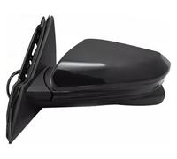 Per Civic 2016-2020 Telaio Copertura Riscaldato Laterale Lente Vetro Gruppo Specchietto Retrovisore Auto Unità Parafango Retrovisori Completi(11 Wire Left black)