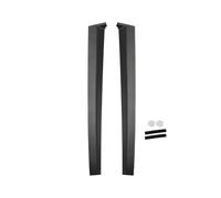 Per Civic CX Hatchback DX Coupe 2 Porte 1.5L 1994 72430-SR3-003 Parabrezza Montante Anteriore Sinistro Destro Pannell Montante Pilastri lucidati(NERO-1)