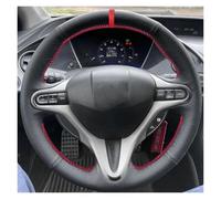 Per Civic Per 8th Per MK8 2005 2006 2007 2008 2009 2010 2011 Personalizzato Anti-Slip PU Pelle Auto Volante Copertura Della Treccia Coprivolante