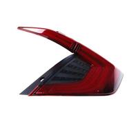Per Civic Per G10 2016-2020 Luci Posteriori Auto Refit DRL LED Indicatori Direzione Dinamici Luci Posteriori Assemblaggio Dell'automobile Auto Fanali Posteriori(Red style)