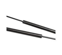 Per Civic Per Type Per R Per FL5 2023 2024 2025 Cofano Anteriore Modifica Molle A Gas Supporti Di Sollevamento In Fibra Carbonio Asta Montanti Pistoni Alza Cofano(Black carbon fiber)