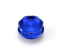 Per Civic Racing Style Car Tappo Olio Motore Auto Modifica In Alluminio Radiatore Serbatoio Carburante Copertura(Blue)