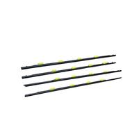 per Civic Sedan EK4 1996-1998 72450-S04-003 101cm 93cm 4 Pezzi 1 Kit Guarnizione Esterna per portiera Auto
