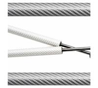 Per Civic Type R FK2 2015-2017 Puntoni Del Cofano Anteriore Ammortizzatore Modificare Ammortizzatori Pistone Di Sollevamento Supporto Ammortizzatore Barra Supporto(Silver carbonfiber)