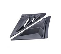Per Civic Type R Hatchback 2019 2020-2021 1 Paio Feritoie Finestrini Persiana Presa Aria Scoop Shades Cover Trim Pilastri lucidati(Nero opaco)