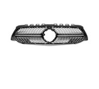Per Classe A A35 W177 Per GT 2019-2022 Griglia Paraurti Anteriore Sportiva Aspirazione Radiatore Tuning Stile Diamante Griglia Anteriore Dell'auto(Diamond Black)