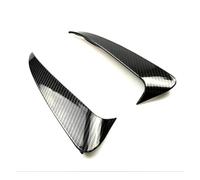 Per Coupé C205 2015 2016 2017 2018 2019, Spoiler Paraurti Posteriore Auto In Carbonio/Nero Lucido ABS, Presa D'Aria Canard, 1 Coppia(Gloss Black)