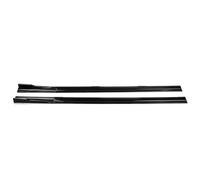 Per Clio Per Megane Per DUSTER Per LOGAN Per Twingo 8 Minigonne Laterali Da 2,2 M/2 M Estensione Splitter Diffusore Alettone Gonna Laterale Estension(2.2m glossy black)