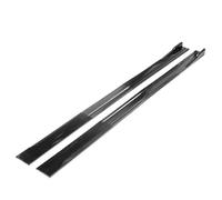 Per Clio Per Megane Per DUSTER Per LOGAN Per Twingo 8x Montare Minigonne Laterali Da 2,2 M Estensione Spoiler Splitter Diffusore Alette Gonna Laterale Estension(Glossy Black)