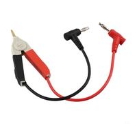 Per clip di prova Kelvin progettata per test di condensatori SMD con dispositivo di prova per clip a coccodrillo, il rame placcato oro garantisce un contatto ottimale