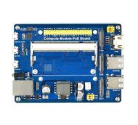Per CM3 PoE USB Scheda Di Espansione Ethernet GPIO Modulo HAT Per Calcolo