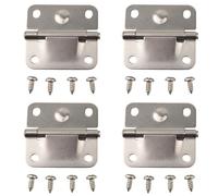 Per Coleman Set Cerniere Raffreddatore Acciaio 2 x 2 4 Cerniere 16 Viti di