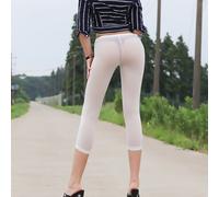 per collant donna per trasparente seta ghiaccio alto elastico leggings pantaloni