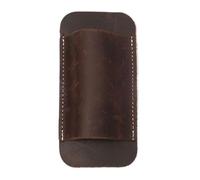 per coltelli in pelle per il trasporto di cinture, con guaina orizzontale, robusta vintage, design classico fatto a mano, ideale per compleanni, festa del papà, avventure all'aperto