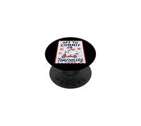 Per commettere Tomfoolery Goose Scooter divertente PopSockets PopGrip Adesivo