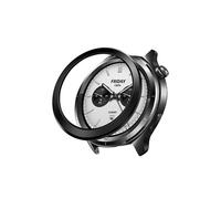 Per compatibile con Xiaomi Watch S4S3PC Klockram Slim Design Smartwatch Ringram - Argento nero