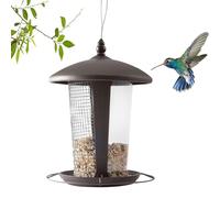 per, con tetto in metallo 2 in 1 | Stazione di alimentazione resistente alle intemperie per piccoli, per giardino, cortile, cortile, albero balcone