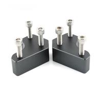 Per Concours 1400 GTR1400 2008-2022 Riser Manubrio Moto | Moto Manubrio Risers Morsetto per supporti estensibili per staffa adattatori da 1/2" 25/50 mm(1inch Titanium)