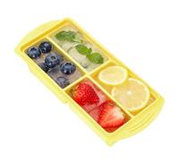 per congelatore - Contenitori per alimenti grandi da 2 pezzi | per cubetti di zuppa con coperchio | Ideale per salse, avanzi, preparazione dei pasti