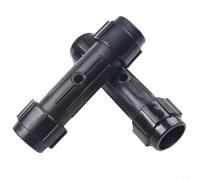 Per connettore a pagaia da 28 mm, confezione da 2, per tubo di giunzione del remo di canoa in plastica ABS, estremità filettata e accoppiatore per albero per la riparazione del remo della barca