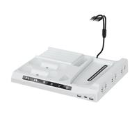 Per console di base di raffreddamento multifunzione sottile, base universale con portadischi e tre impostazioni di velocità del vento