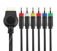 Per console di gioco PS2 /PS3 componente da 1,8 m risoluzione cavo AV cavo video HDTV RCA controller di gioco collega cavo audio TV