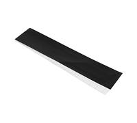 per Console Middle Skin, AntiGraffio Integrale per Center Skin Strip Sticker, Console Center Part Protection Strip Film per Optical Drive Edition Host(Nero)