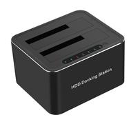 Per contenitore per disco rigido HDD/SSD da 2,5/3,5 pollici, dock di clonazione offline (UE)