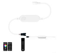 Per controller di striscia LED indirizzabile digitale alimentato ESP32 Uscita RGB DC12-24V con ingresso audio microfono per rilevamento beat e interfaccia mobile WLED (C)