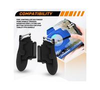 per Controller PUBG Sei Pubg Trigger Mobile Gamepad Grip L R Pulsante di Mira del Fuoco Joystick per Tablet Maniglia FPS