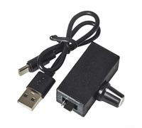 Per controller ventola a 4 fili, regolatore motore CC 12V, regolatore ventola alimentato tipo C, piccolo modulo generatore di segnale, scheda di controllo del sistema di raffreddamento fai da te (A)