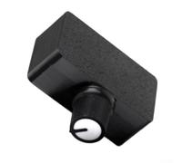 per controllo della ventola PWM 12 V DC regolatore con connettore di tipo C per case PC ventola e sistemi di raffreddamento ad acqua fino a 60 W di potenza, nero