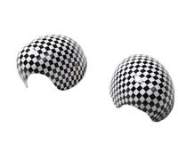 Per Cooper Per One S Per JCW Per F56 Per F55 Protezione Per Specchietto Retrovisore Esterno Retrovisore Coperchio(Lattice)