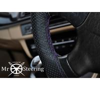 Per Coperchio Del Volante In Pelle Perforata IVECO EUROSTAR 93+ Viola Doppio STT