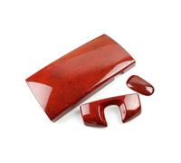 Per Copertura Scatola Bracciolo Console Per Classe S W221 2008-2012 | Accessori per il rivestimento dell'alloggiamento del quadrante(Red 3pcs)