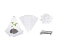 Per coperture in PVC resistenti per giardini che forniscono protezione dal gelo e prevenzione dei parassiti (40 pezzi)