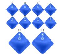 per coperture per piscine: peso per coperture per piscina sopra il pavimento, sacchetti d'acqua per posate per piscine, sacchetti d'acqua resistenti, 10 pezzi di coperture spesse per