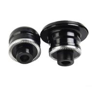 per coppia Adattatori Assale Passante MTB per corsa Nero per | Compatibile per m10 a 12mm, misura 135-142mm, supporto 8-11 velocità, finitura , uso posteriore