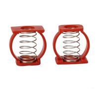 per coppia Bici Pieghevole Installazione Rapida per coppia | Acciaio e plastica, montaggio , compatibilità per brompton, nero giallo, stabilità telaio(red)