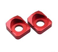 per coppia Blocchi Regolabili per surron per Light Bee X/S | Include 2 blocchi assale, regolazione precisa tensione, per facile installazione CNC, disponibili(Red)